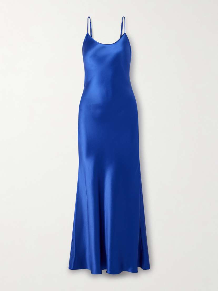 Gabriela Hearst Jesaba Silk-satin Maxi Dress