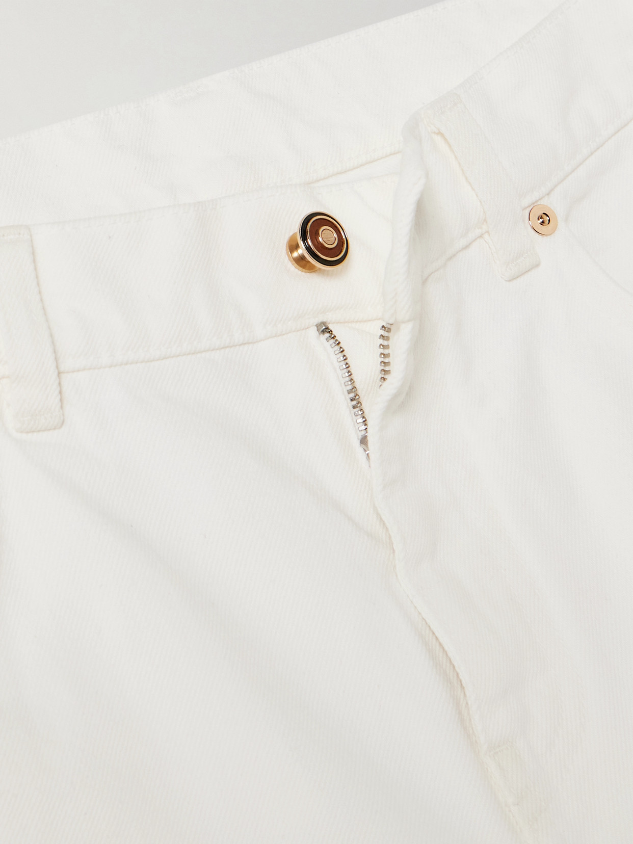 Gabriela Hearst Willa High-rise Bootcut Recycled Jeans In White