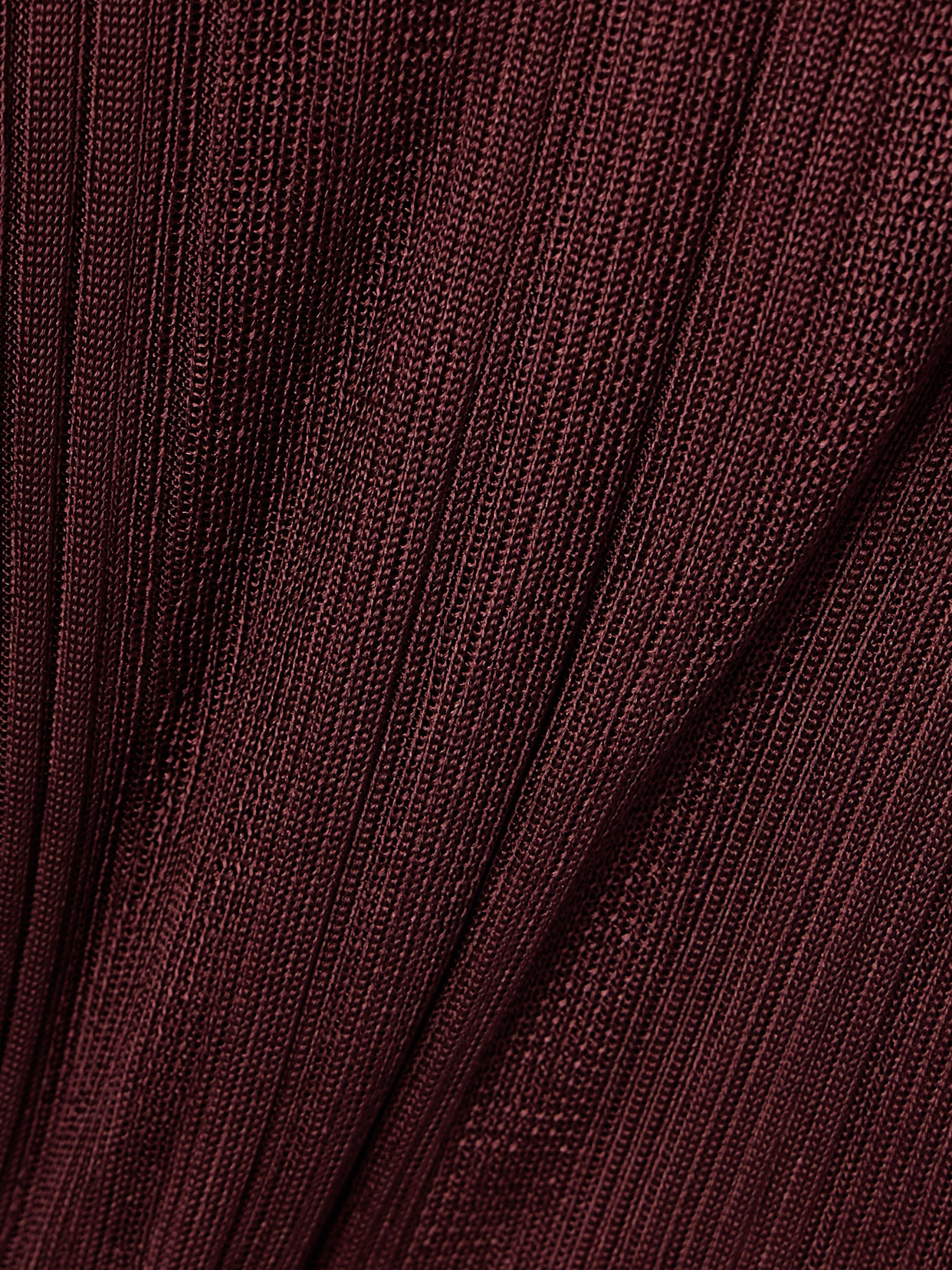 Gabriela Hearst Atira Knit Silk Maxi Dress In Burgundy
