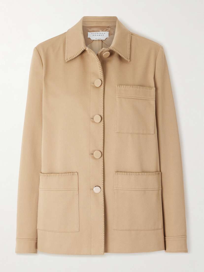 Gabriela Hearst Ulu Cotton-twill Jacket