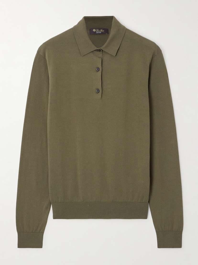 Loro Piana Cotton Polo Shirt