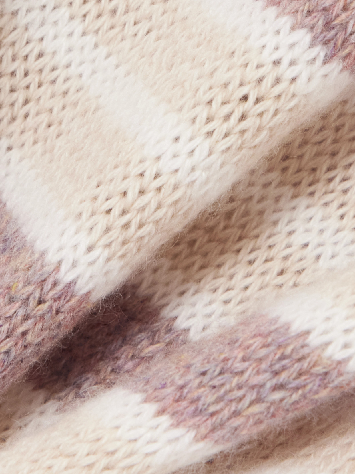 Loro Piana Fobello Striped Cashmere Sweater In Multi