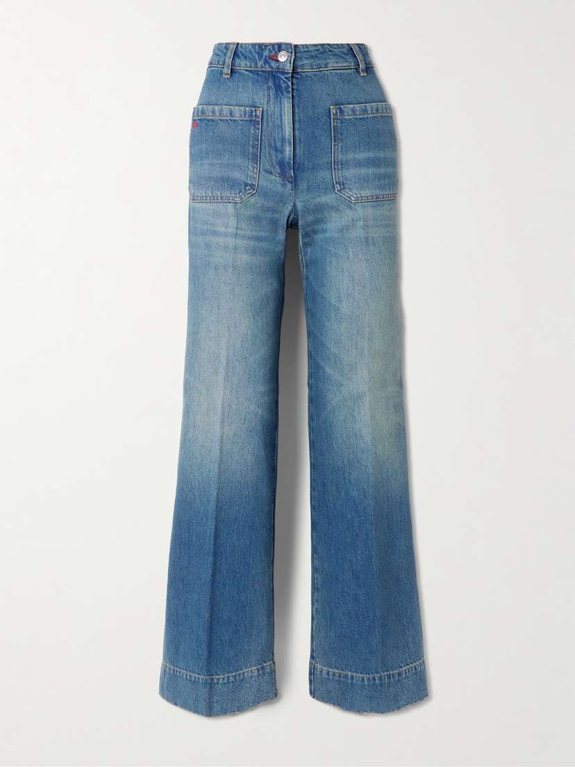 Victoria Beckham Alina High-rise Wide-leg Jeans