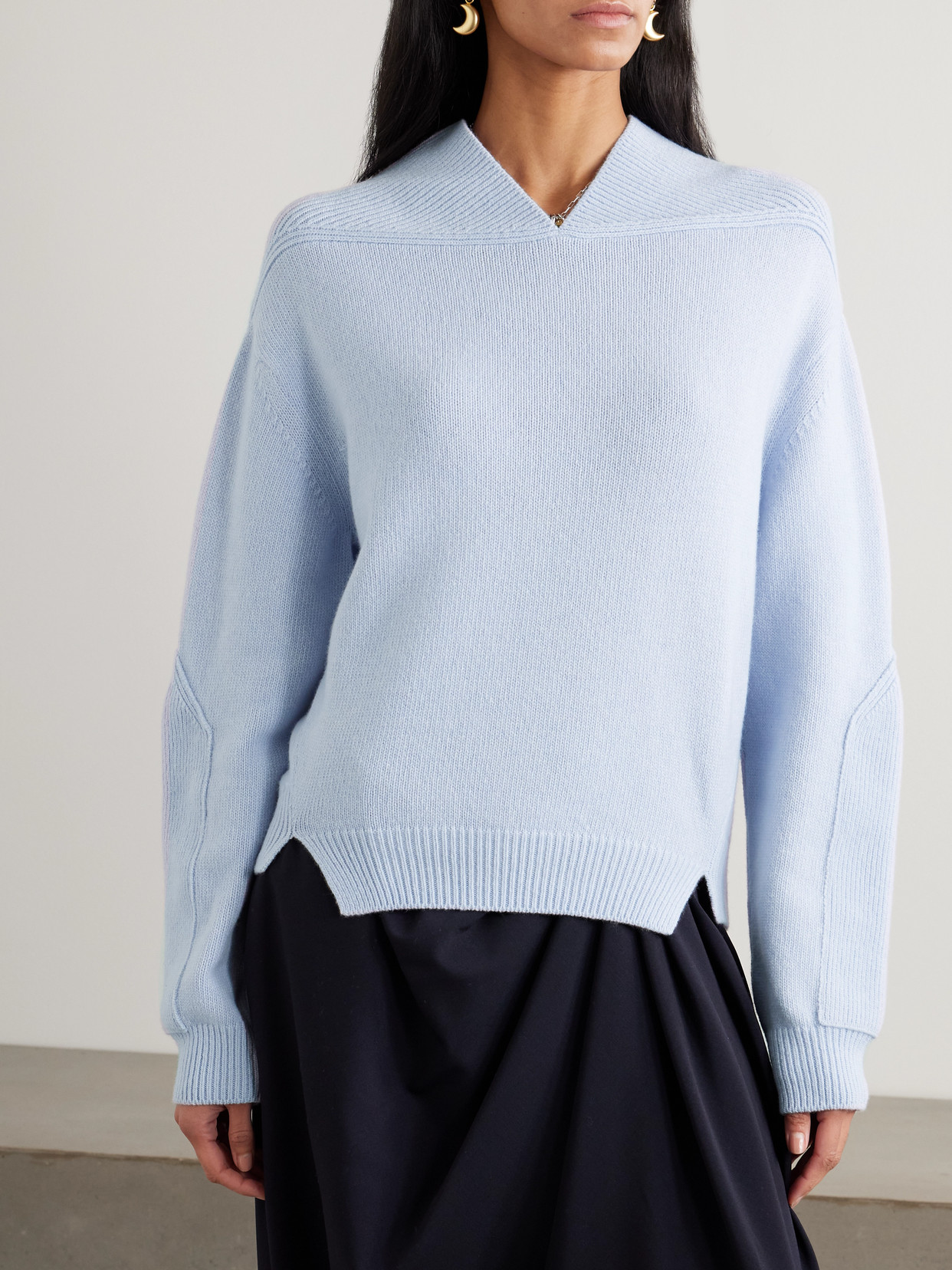 And Cashmere-Blend Sweater