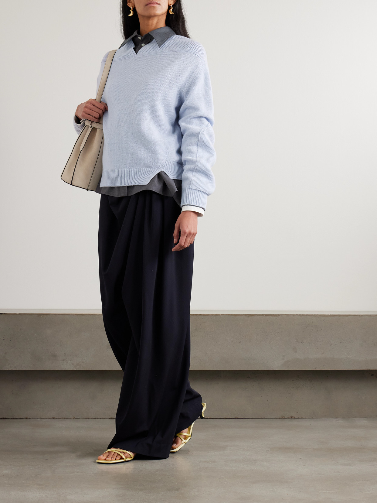 And Cashmere-Blend Sweater