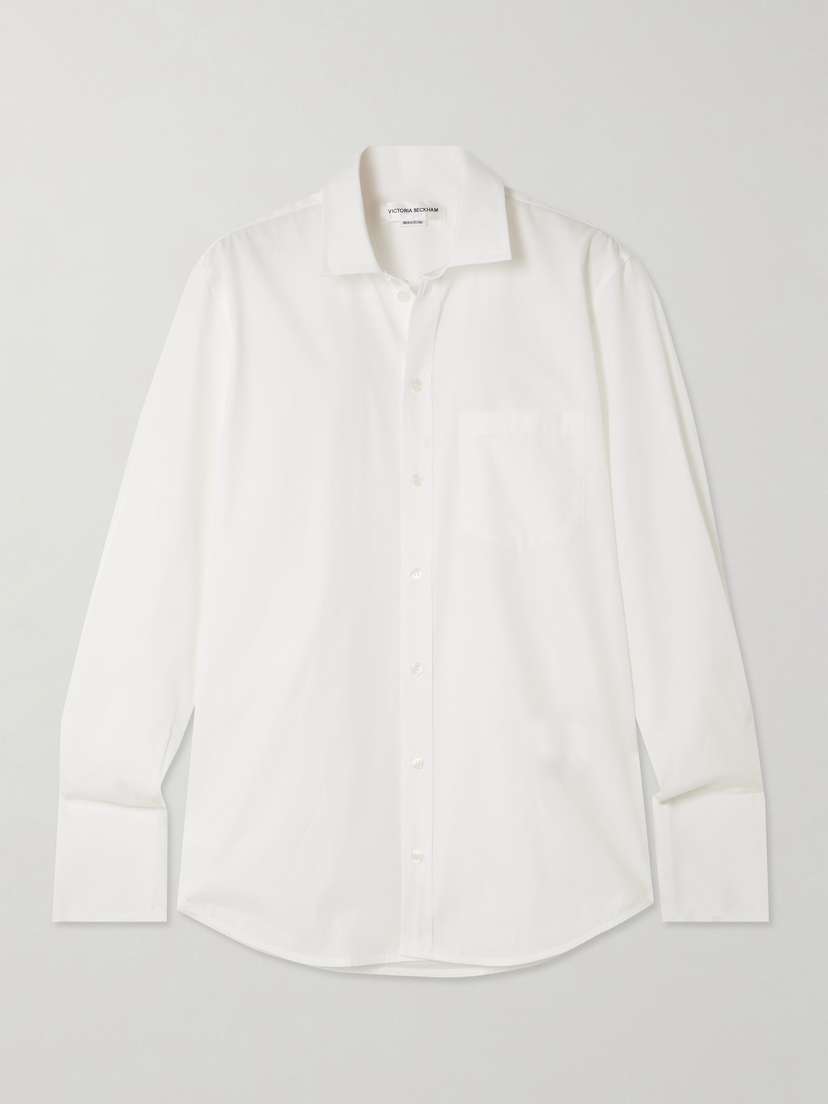 Victoria Beckham Organic Cotton-poplin Shirt