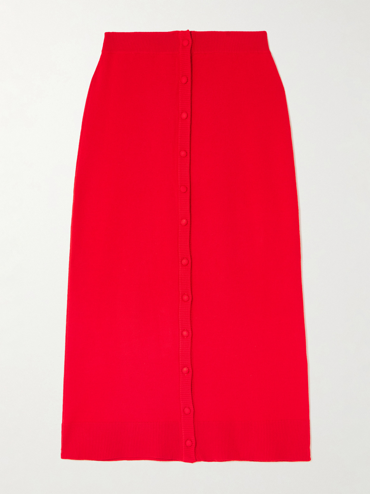 Merino Wool-Blend Midi