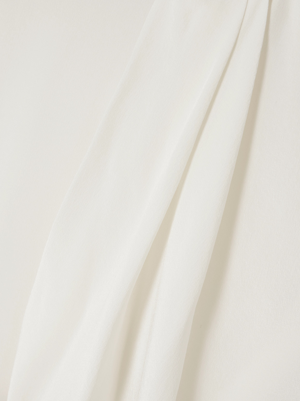 Asymmetric Draped Blouse