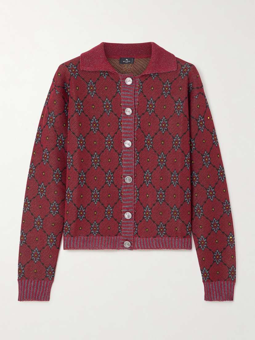 Etro Jacquard-knit Cardigan