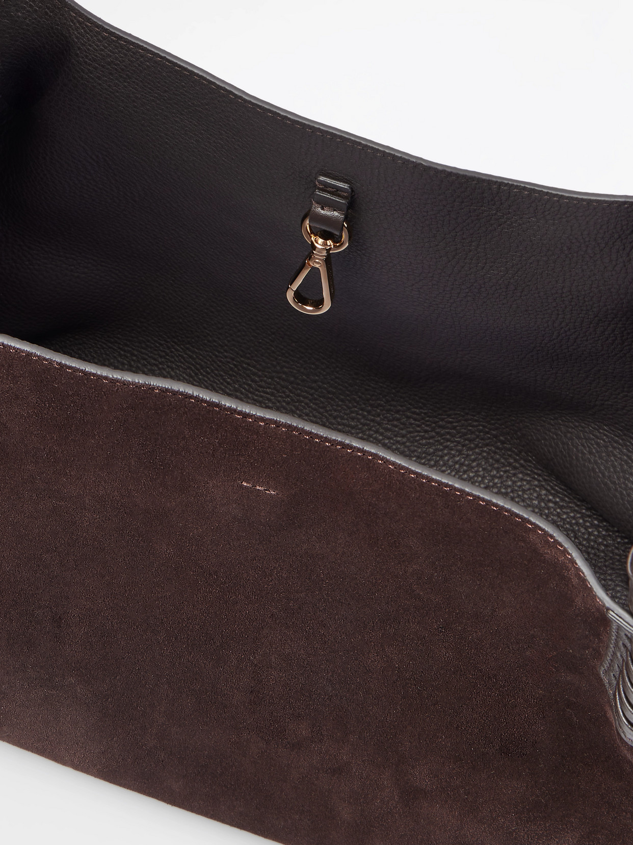 Etro Libra Leather-trimmed Suede Tote