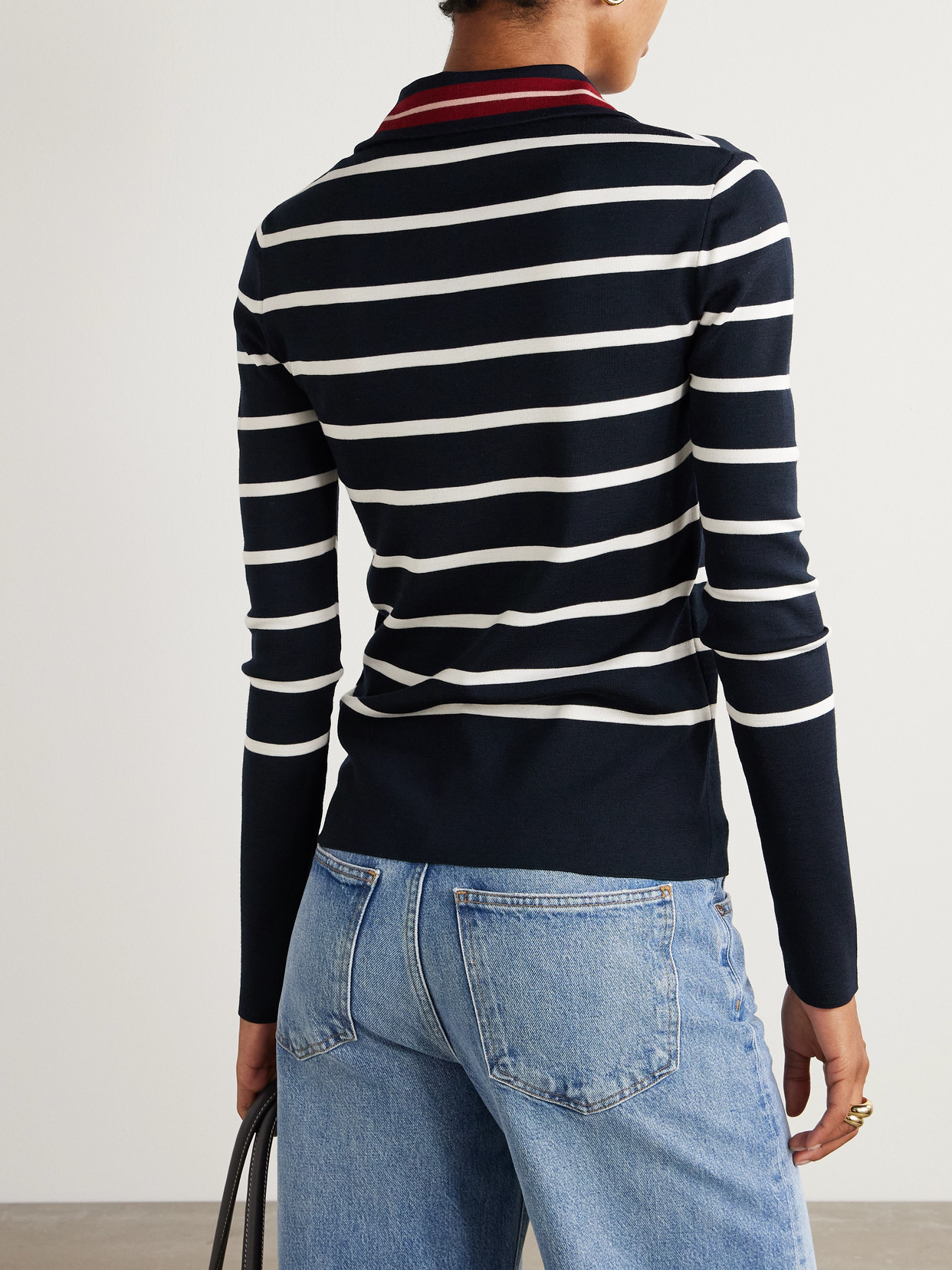 Moncler Striped Wool Sweater