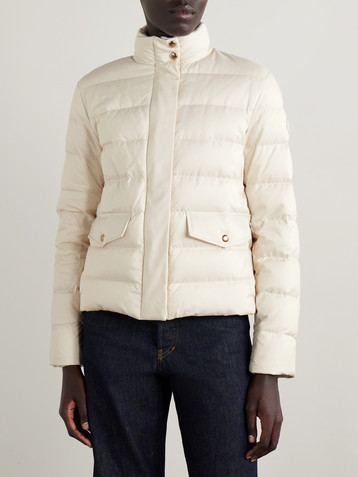 Moncler Bessettes quilted shell down jacket