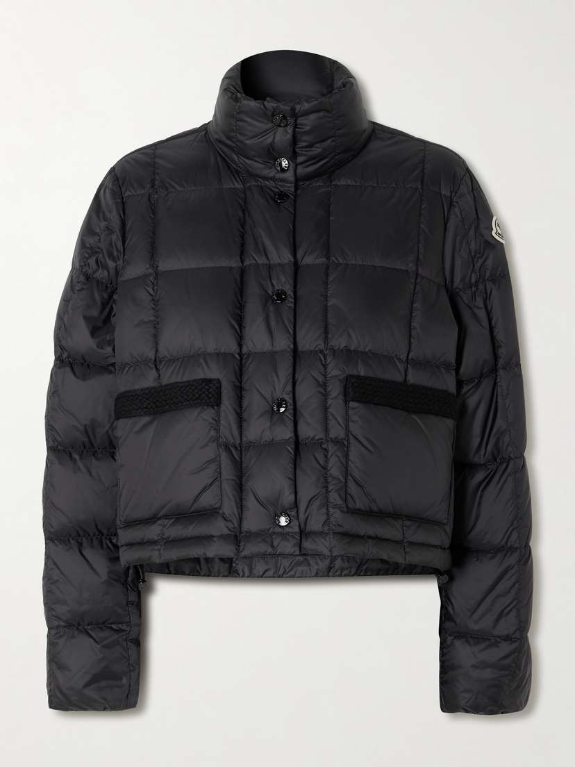 Moncler Jarcieu Braided Cord-trimmed Quilted Shell Down Jacket