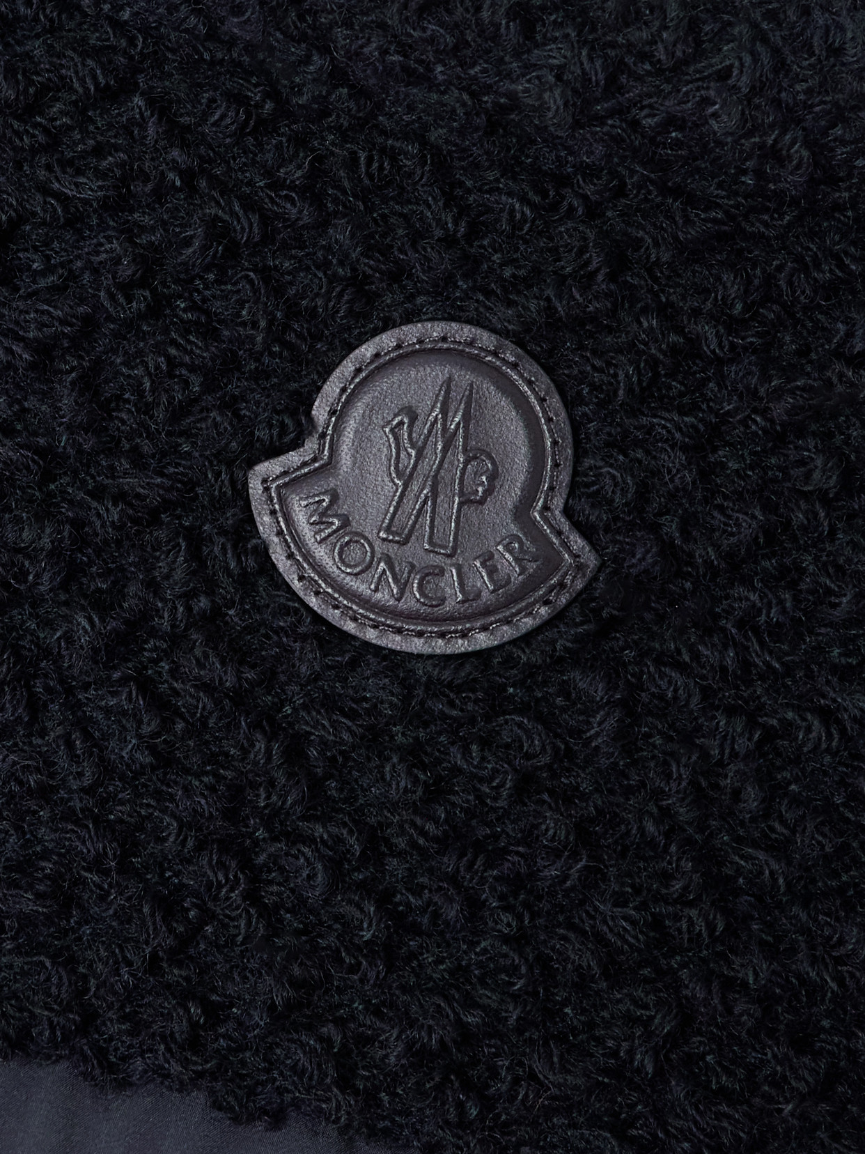 Fallavier Appliquéd Quilted Shell And Wool-Bouclé Down Vest