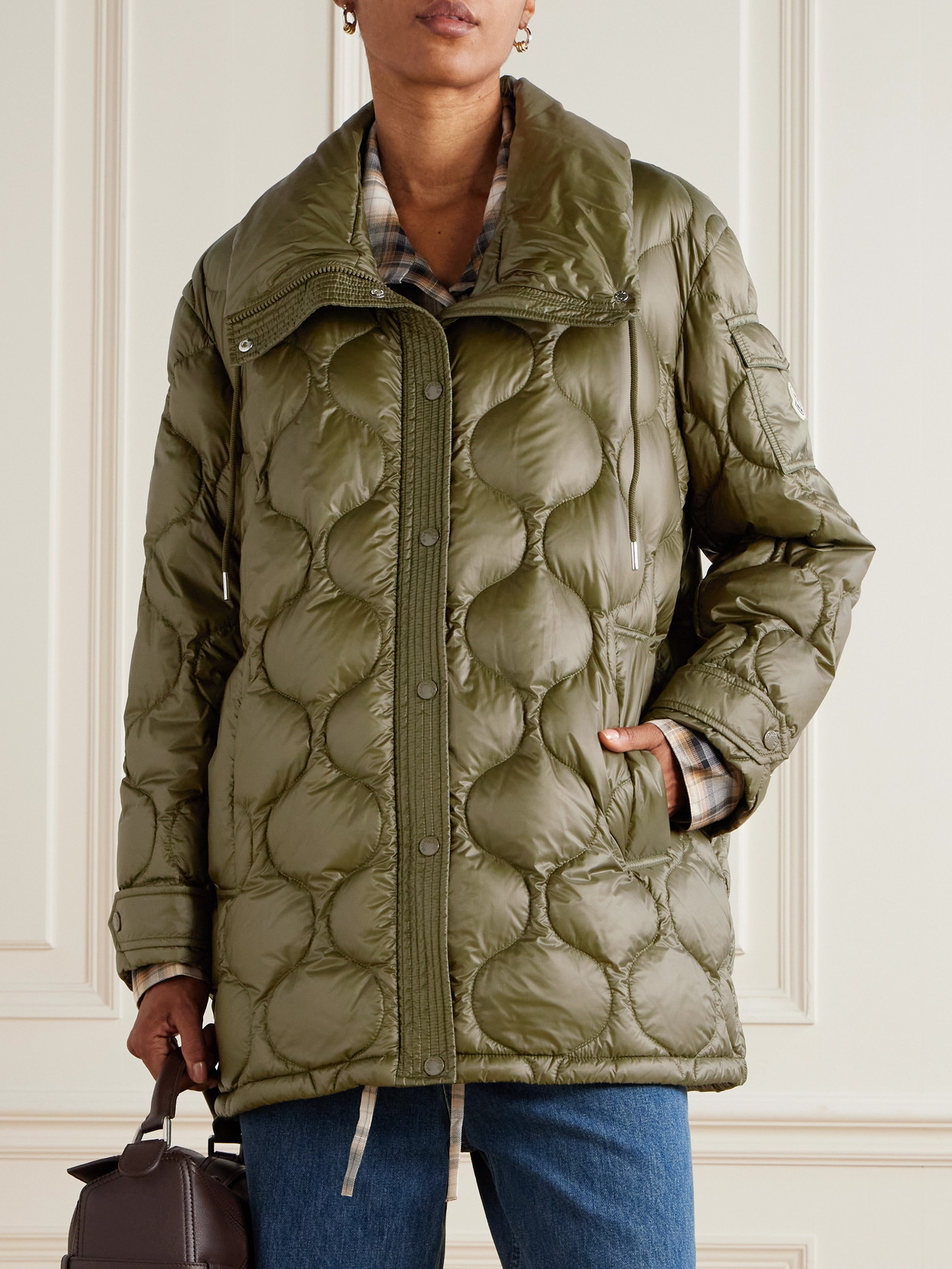 Lombi Quilted Micro-Ripstop Down Parka
