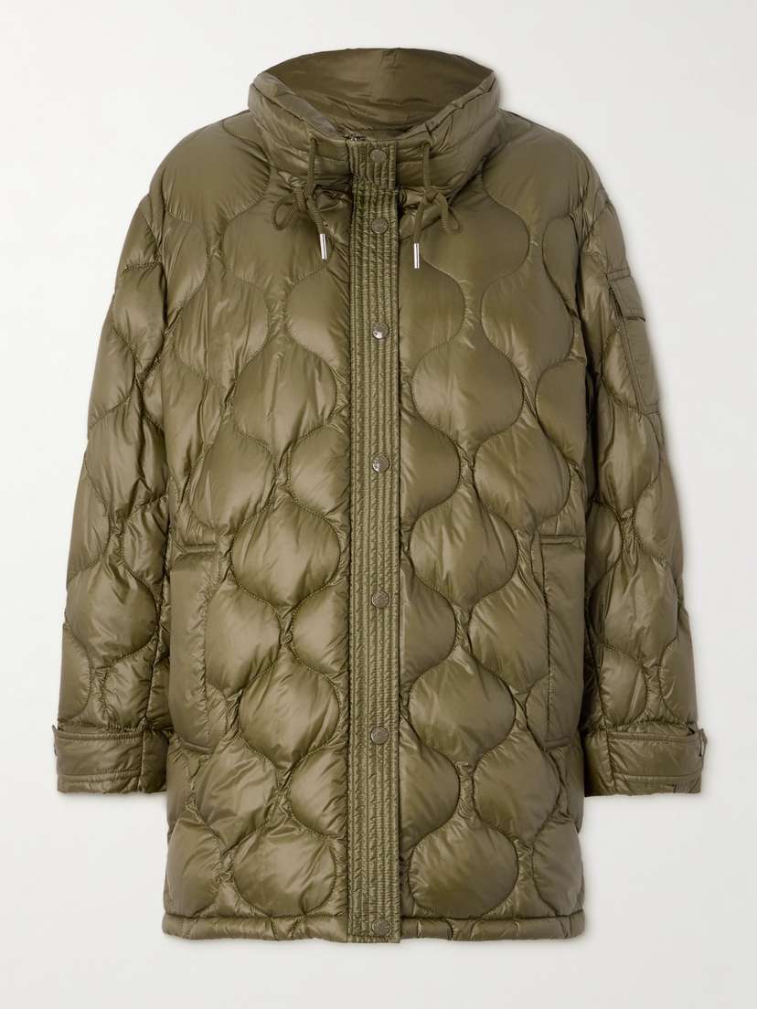 Moncler Lombi Quilted Micro-ripstop Down Parka