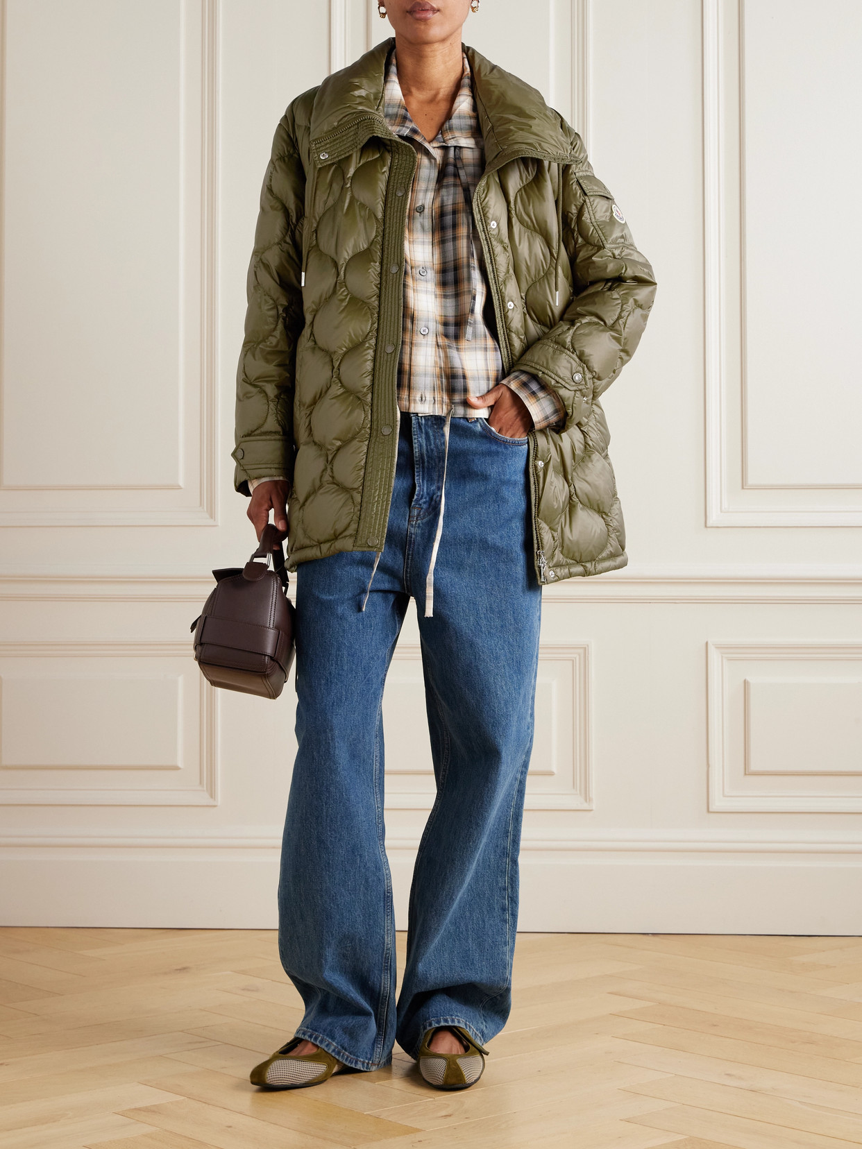 Lombi Quilted Micro-Ripstop Down Parka