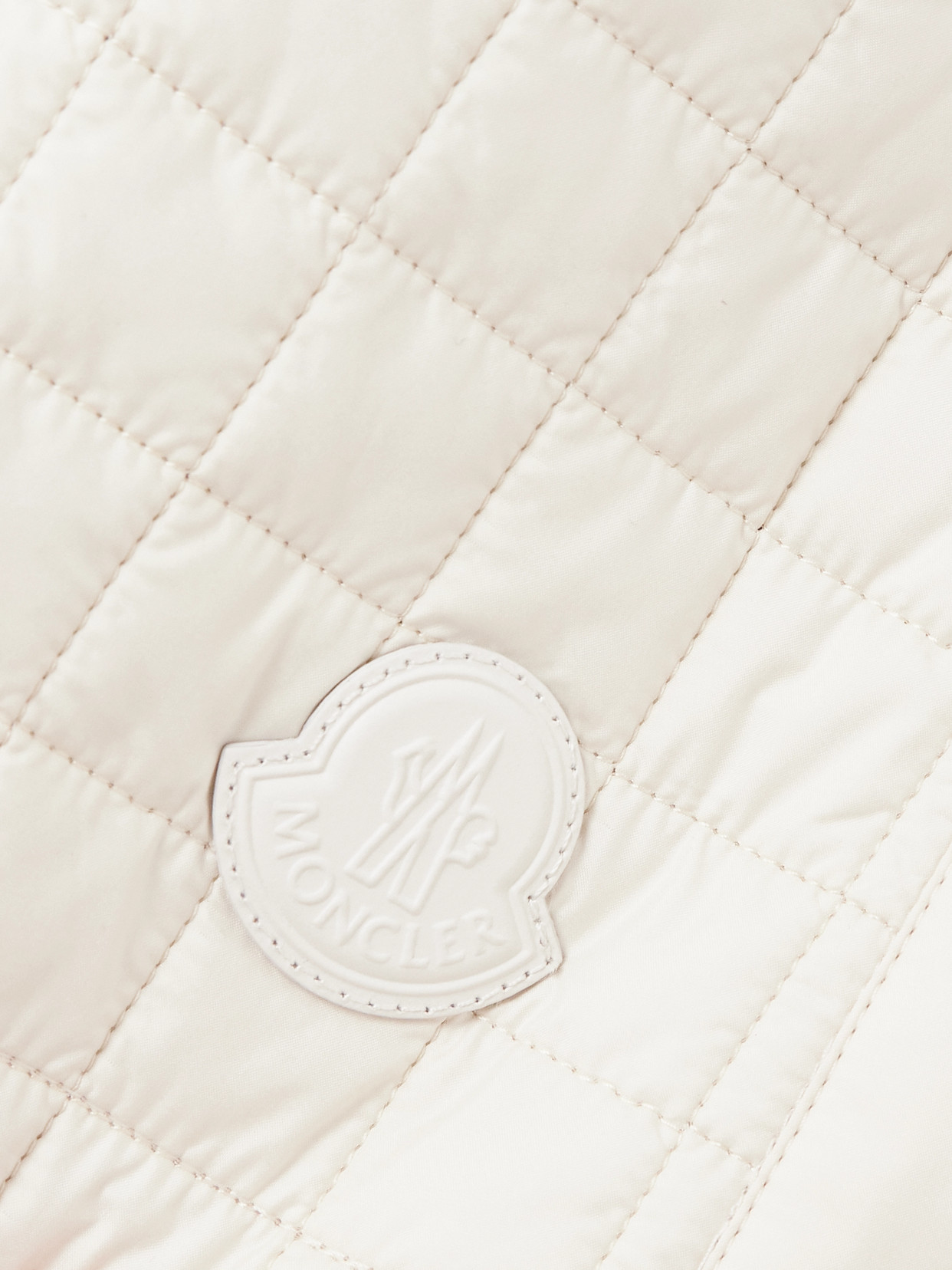 Moncler Quilted Shell Midi Skirt