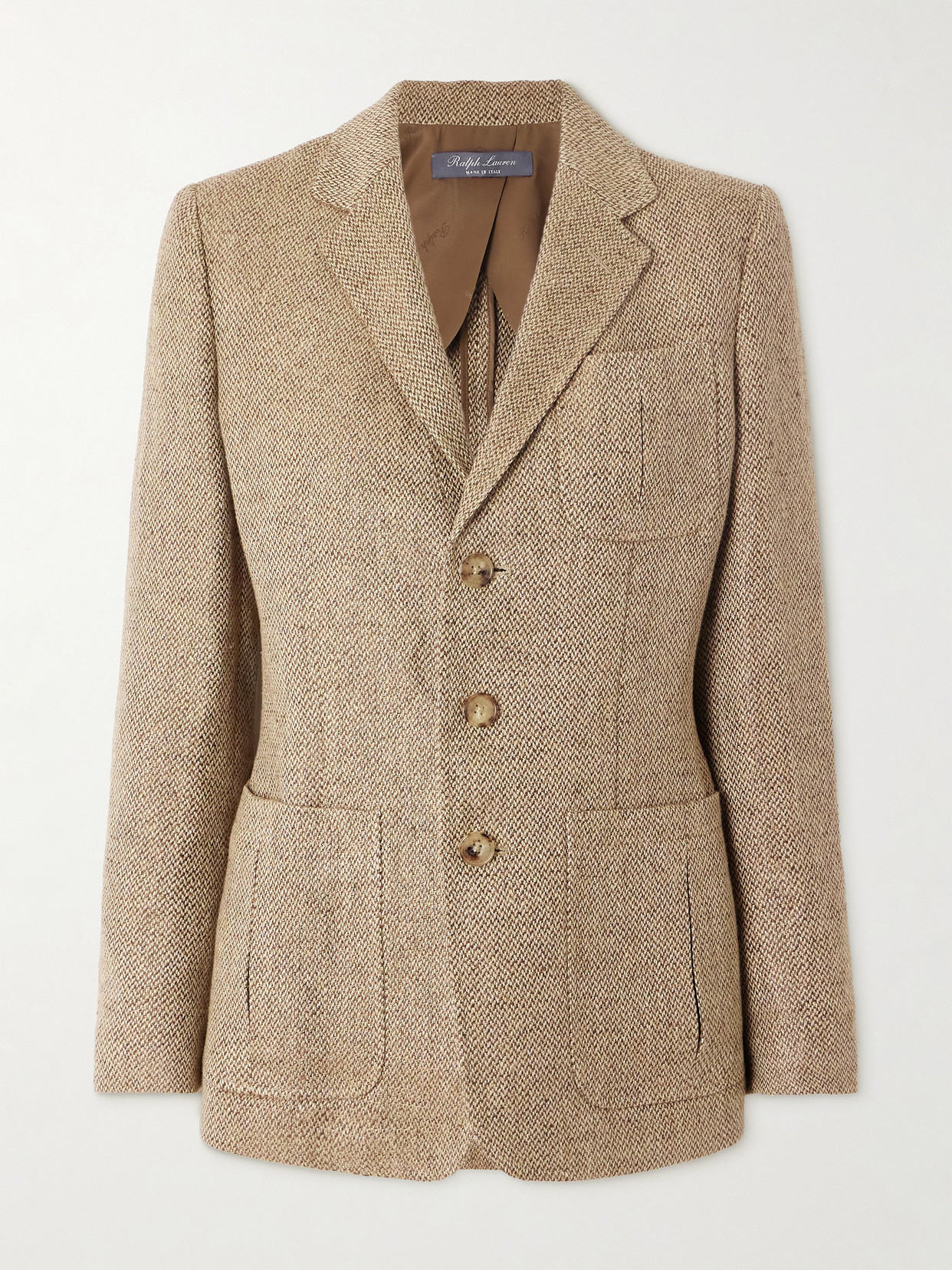 Ralph Lauren Ronan Linen-tweed Blazer