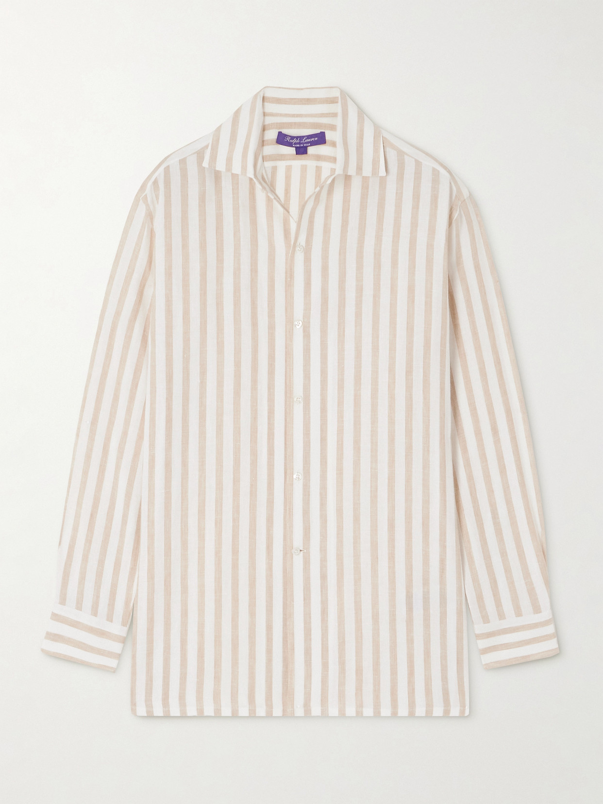 Ralph Lauren Capri Striped Linen Shirt