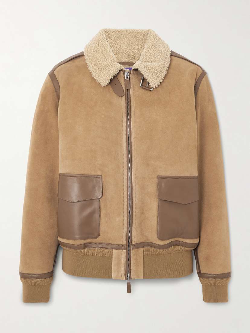 Ralph Lauren Collection Morrison Shearling Jacket