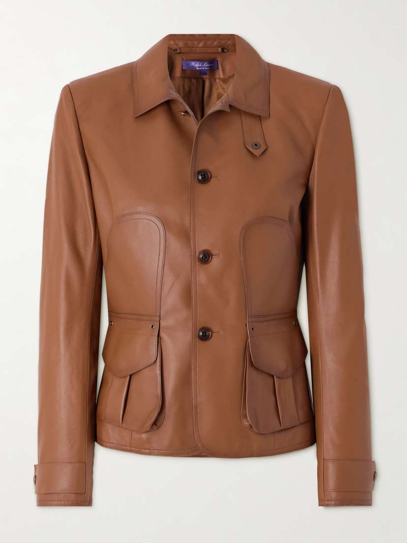 Ralph Lauren Collection Naylor Leather Jacket