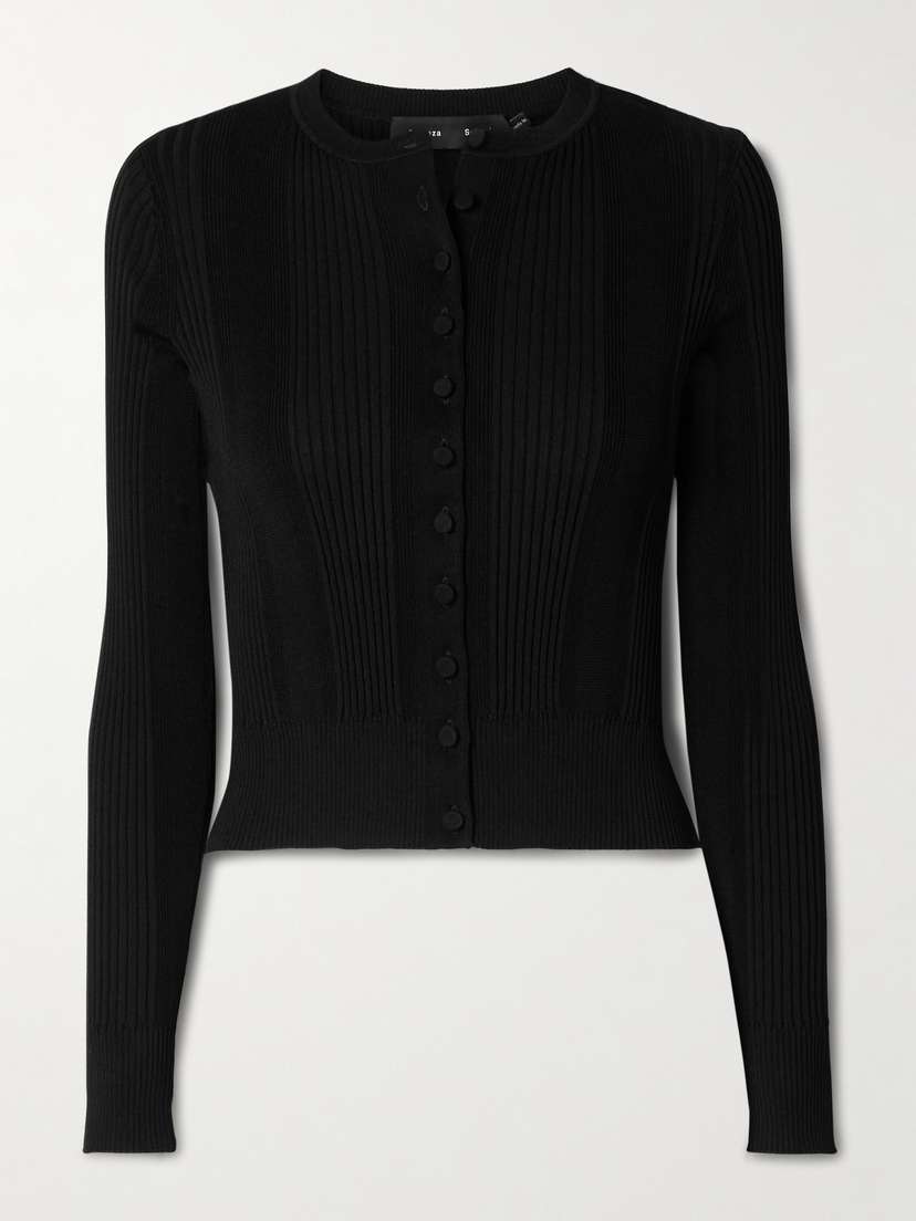 Proenza Schouler Currin Ribbed-knit Cardigan