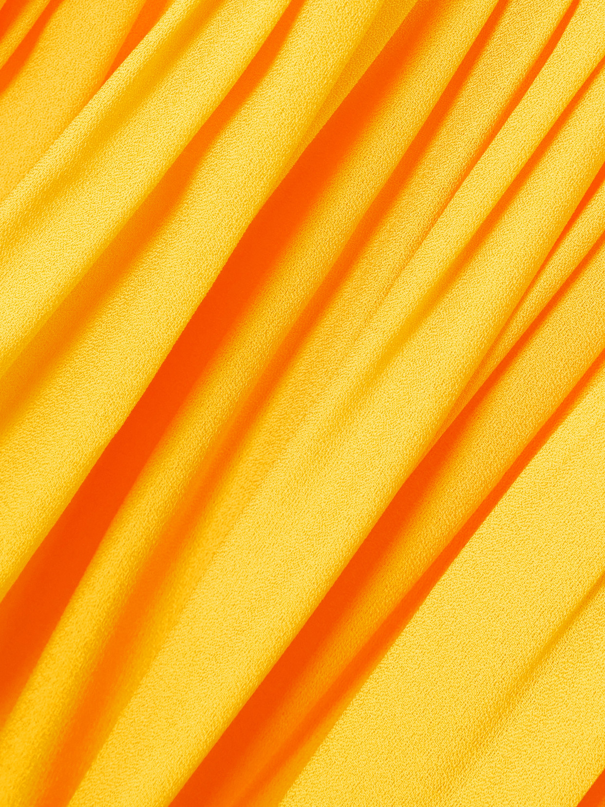 PROENZA SCHOULER TALA PLEATED GEORGETTE HALTERNECK MAXI DRESS 