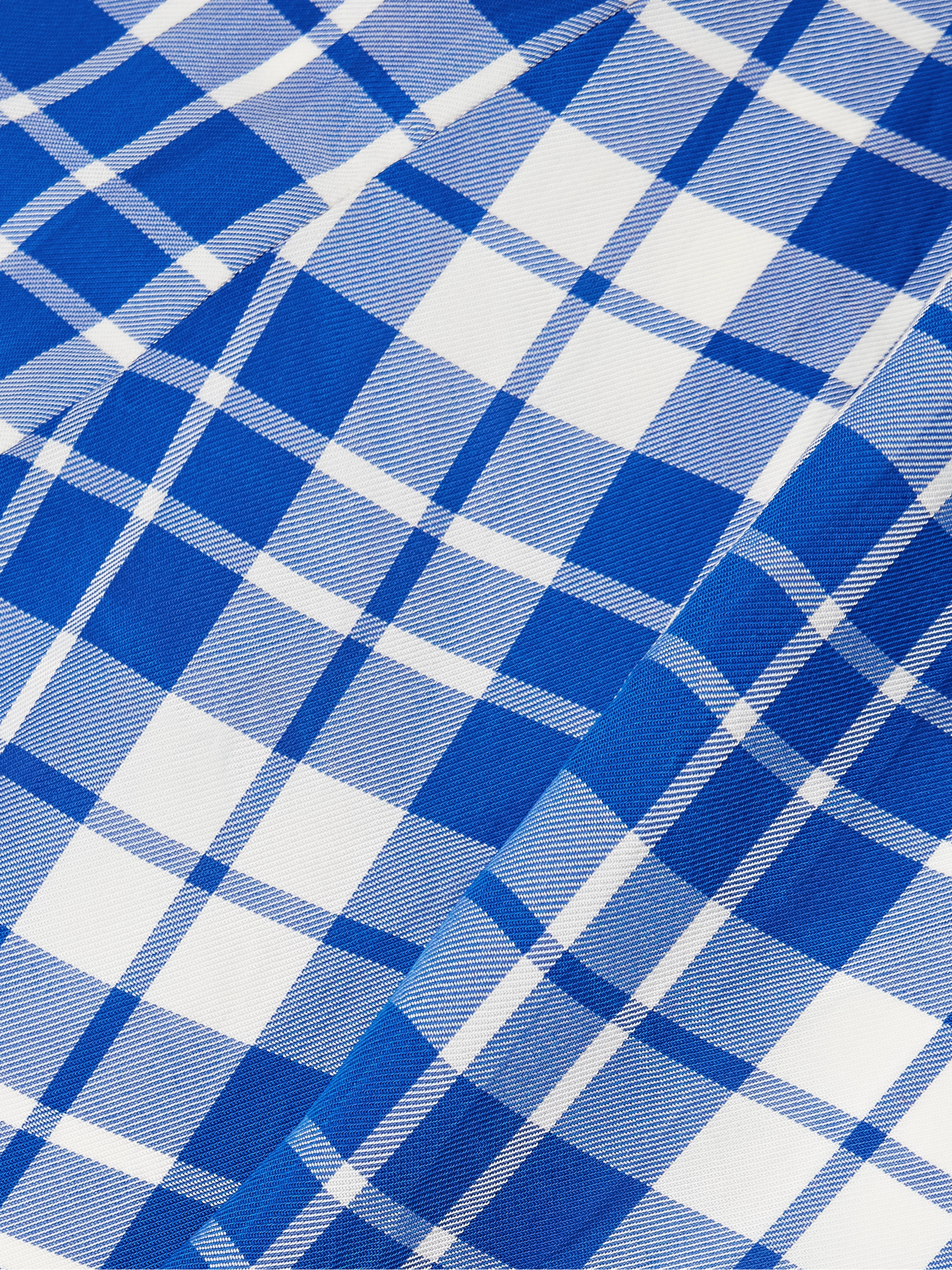 Proenza Schouler Hallie ruched checked twill midi dress