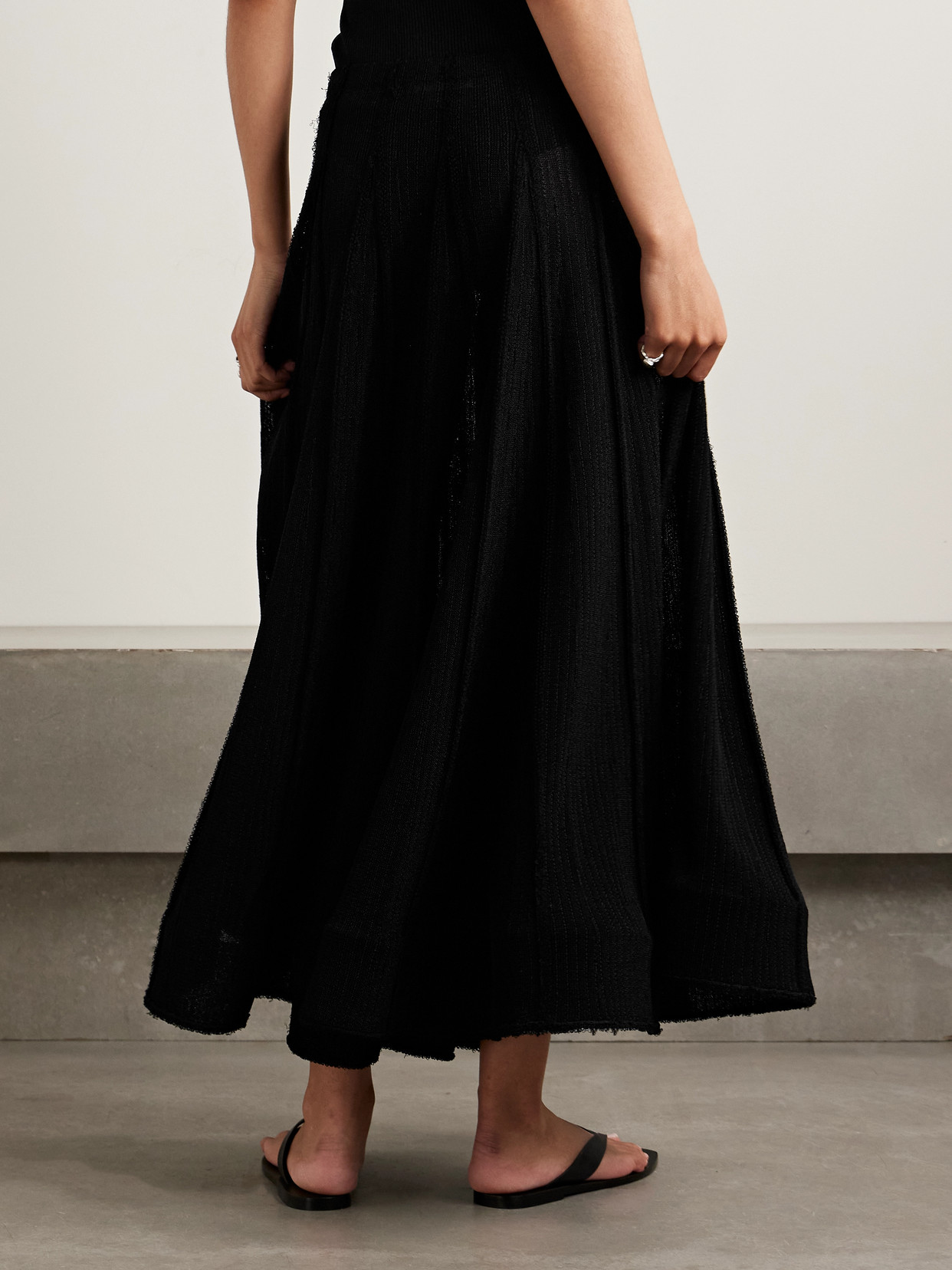 Tavia Distressed Midi