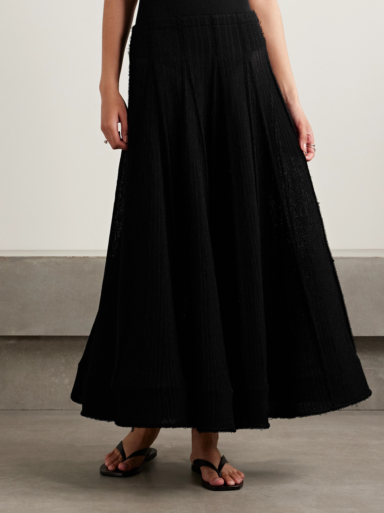Tavia Distressed Midi