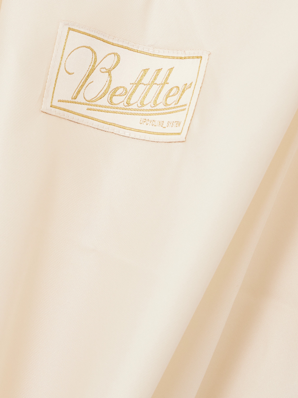 Bettter Cami Appliquéd Satin-twill Midi Dress In Neutral