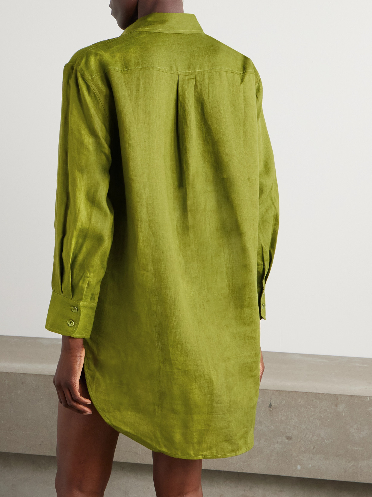 Eres L'intemporel Mignonette Linen Shirt