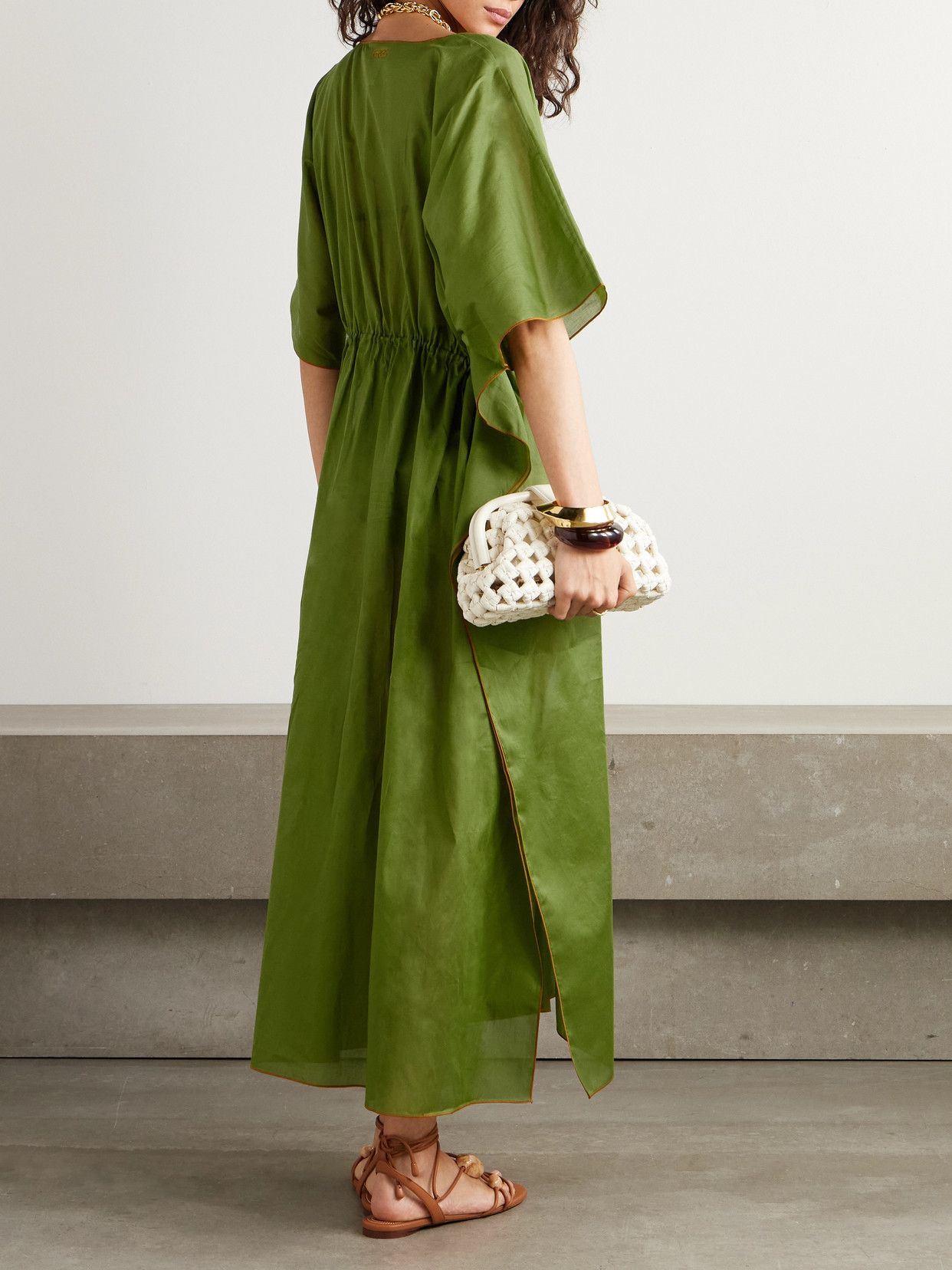 Eres Voilier Cotton-voile Kaftan