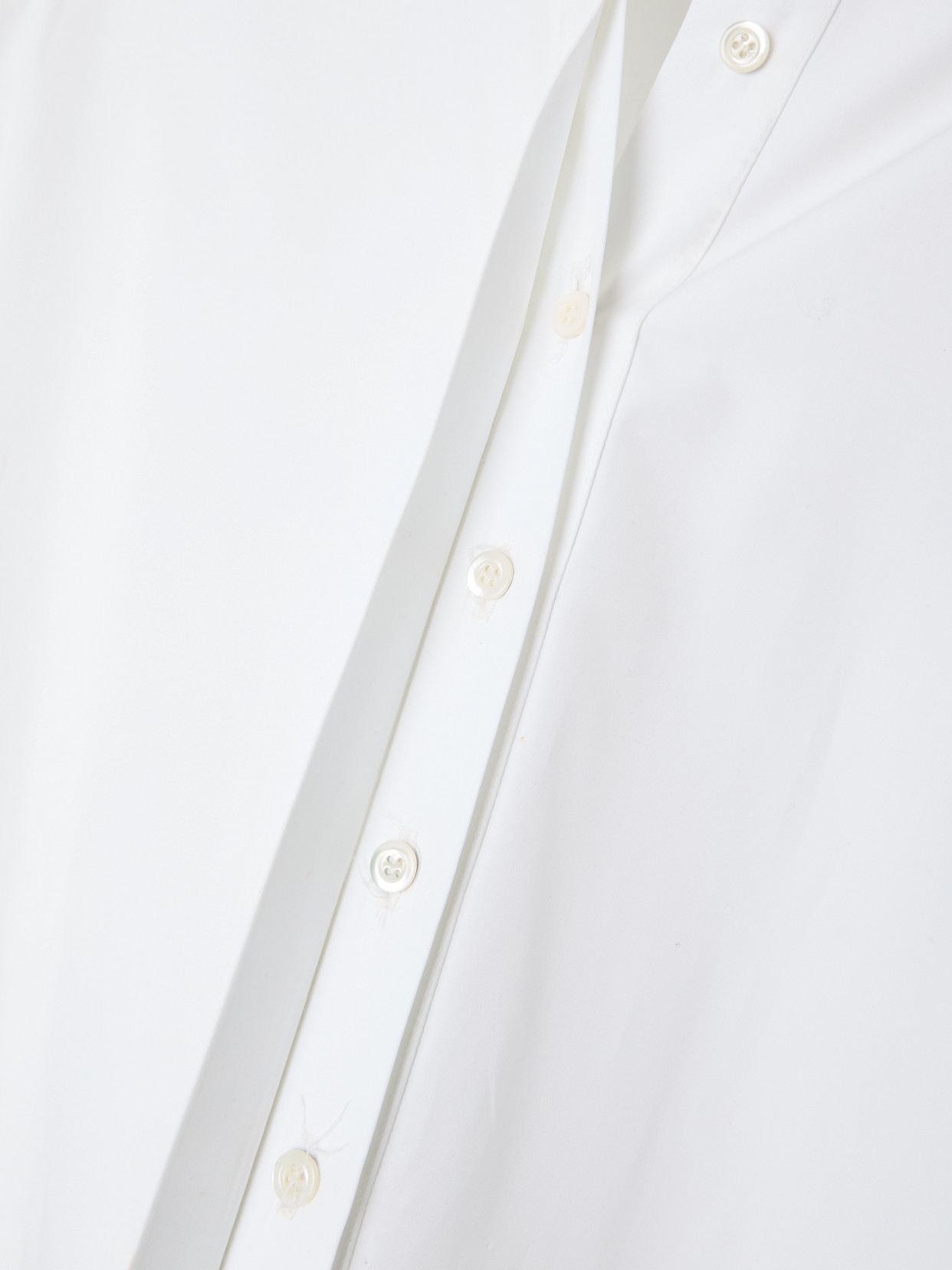 Alexander Mcqueen Belted Organic Cotton-poplin Midi Shirt Dress In White