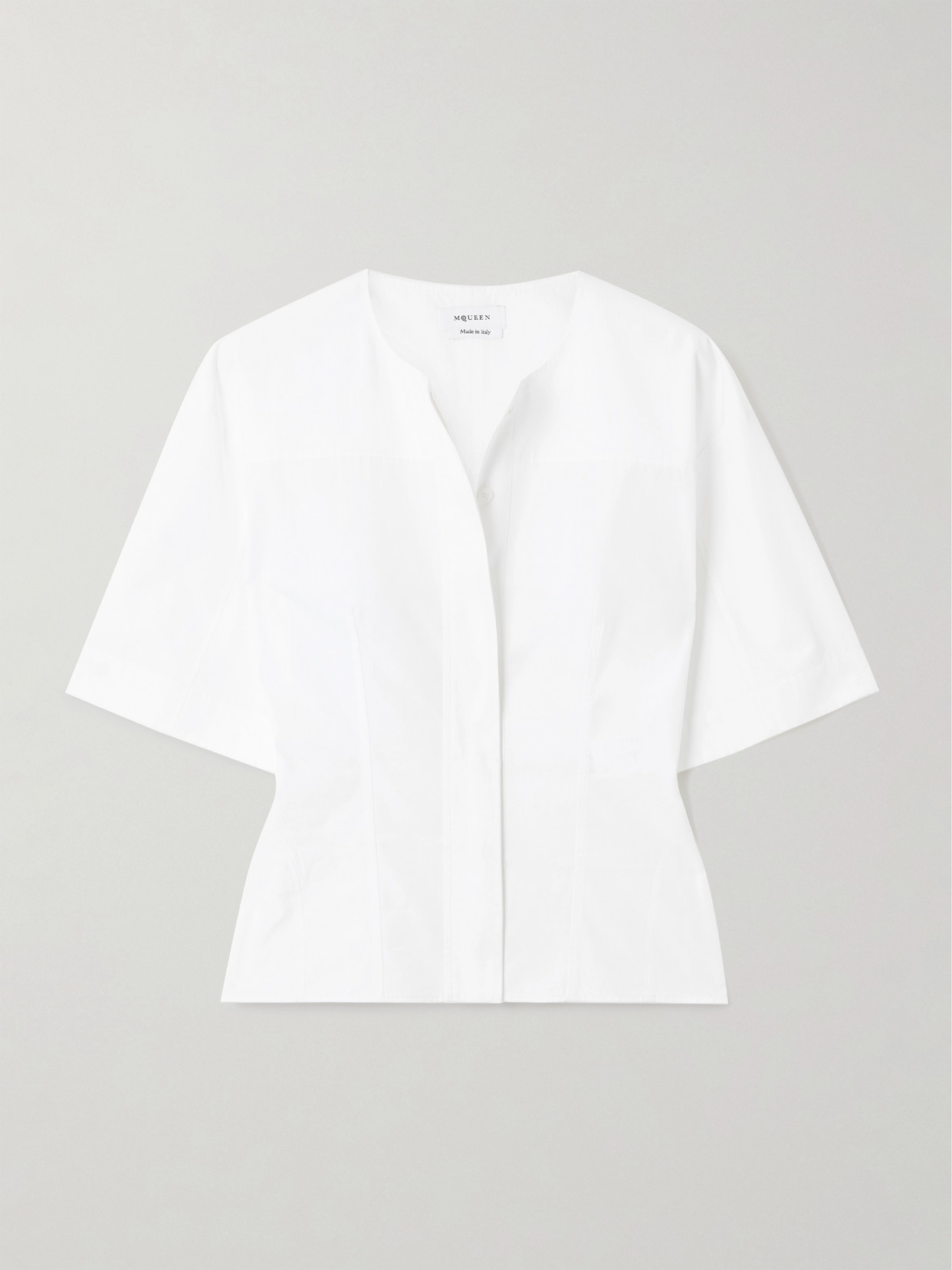Alexander Mcqueen Cotton-poplin Shirt