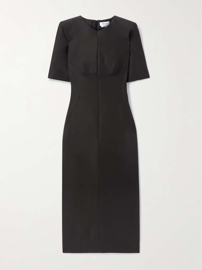 McQueen Wool-blend Midi Dress