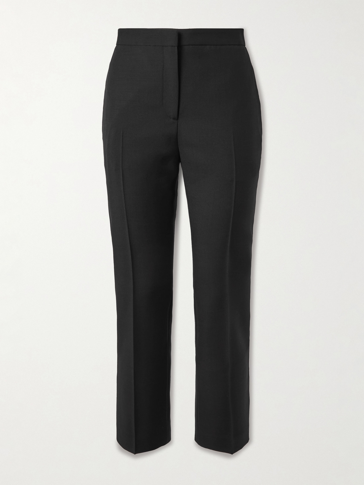 Alexander Mcqueen Wool And Mohair-blend Tapered Pants