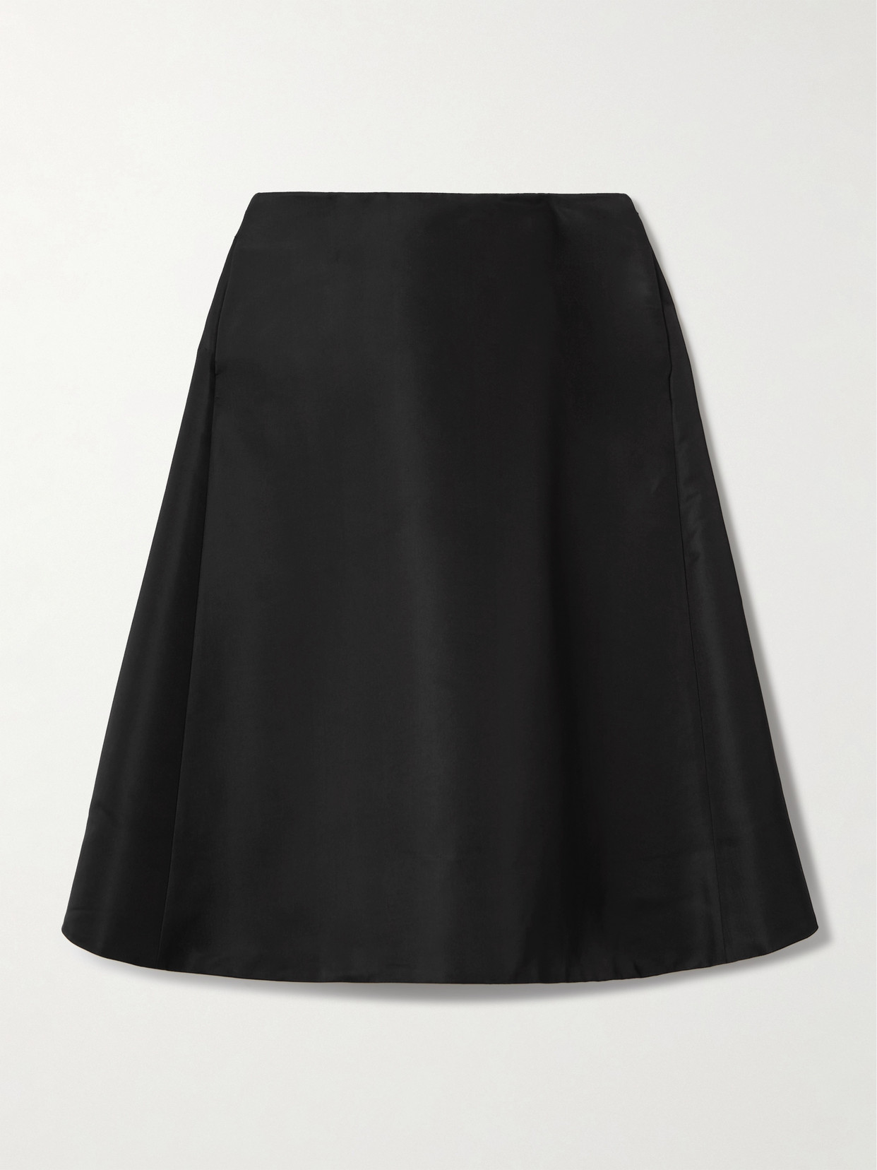 Alexander Mcqueen Satin Midi Skirt
