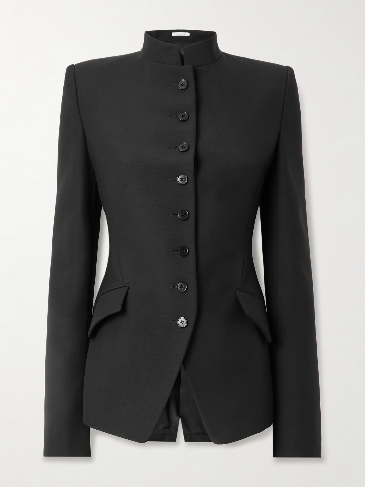 Alexander Mcqueen Wool And Mohair-blend Blazer
