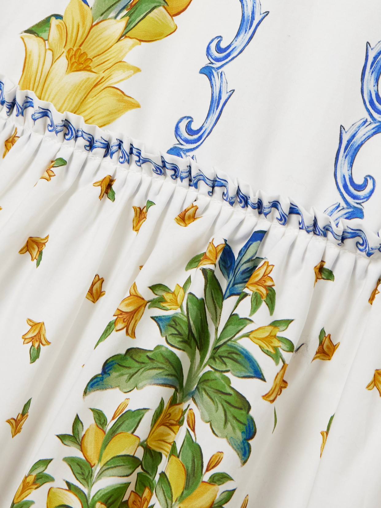 Farm Rio Sicily Midi Dress In White
