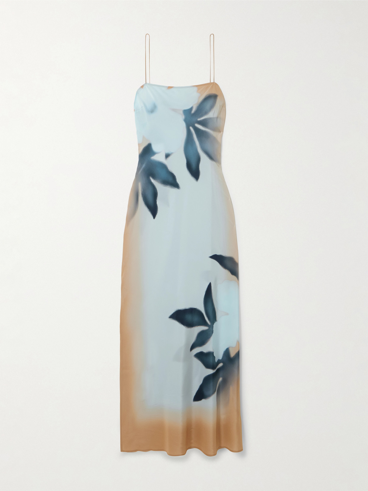 Sir Floral-print Silk Maxi Dress In Multi