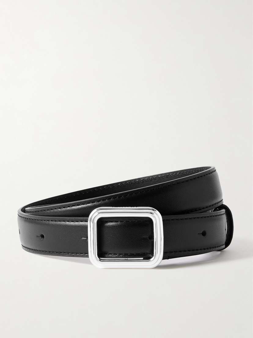 LIÉ STUDIO The Georgia Wide Leather Belt