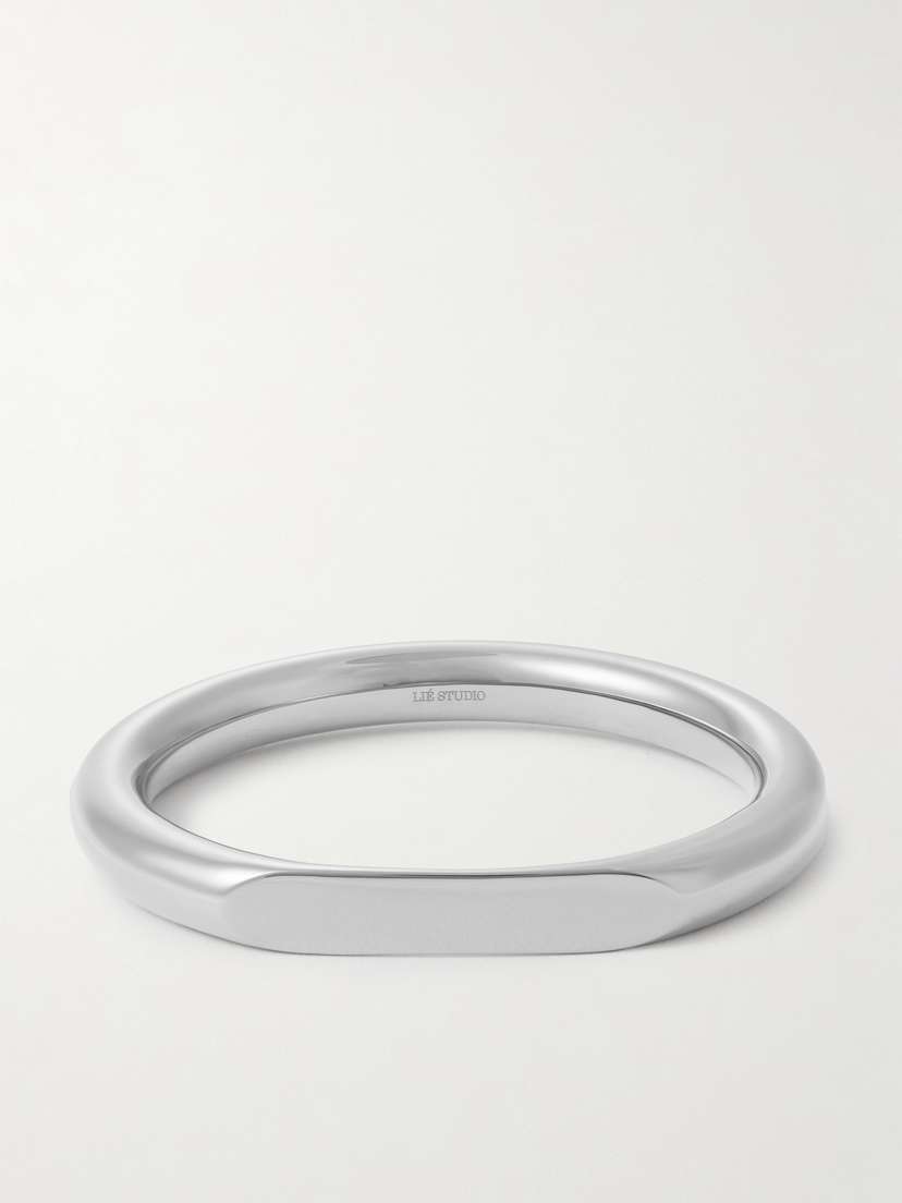 LIÉ STUDIO The Dora Silver-plated Bangle