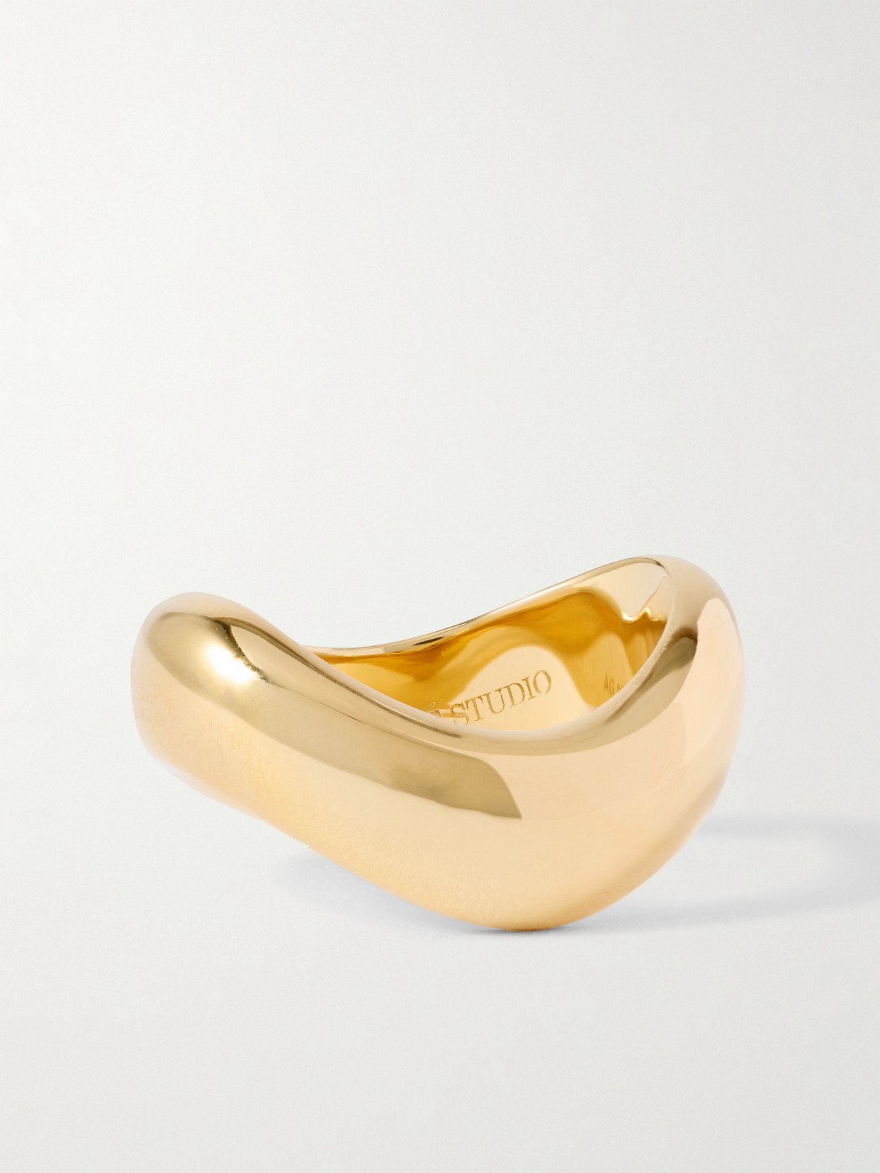 Lie Studio The Ivalo Gold-plated Ring