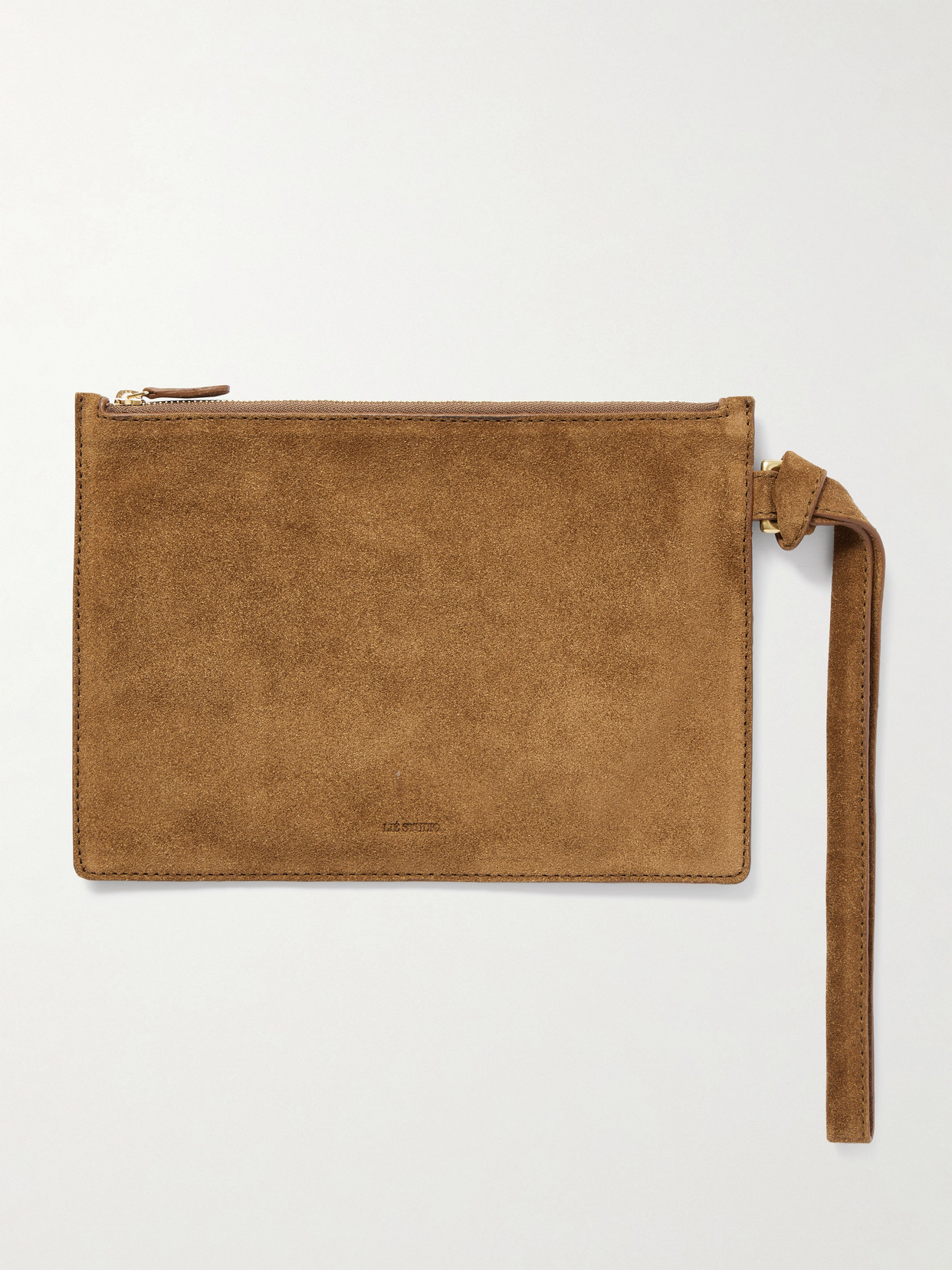 Lie Studio Charlie Suede Clutch
