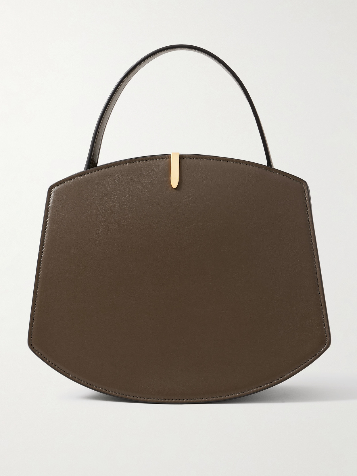 Savette Florence 25 Leather Tote In Brown