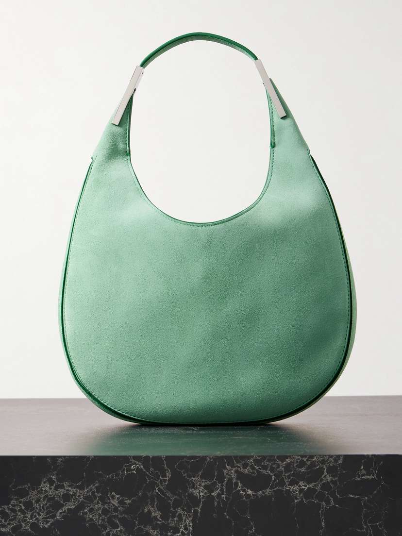 Savette Florence Small Suede Shoulder Bag