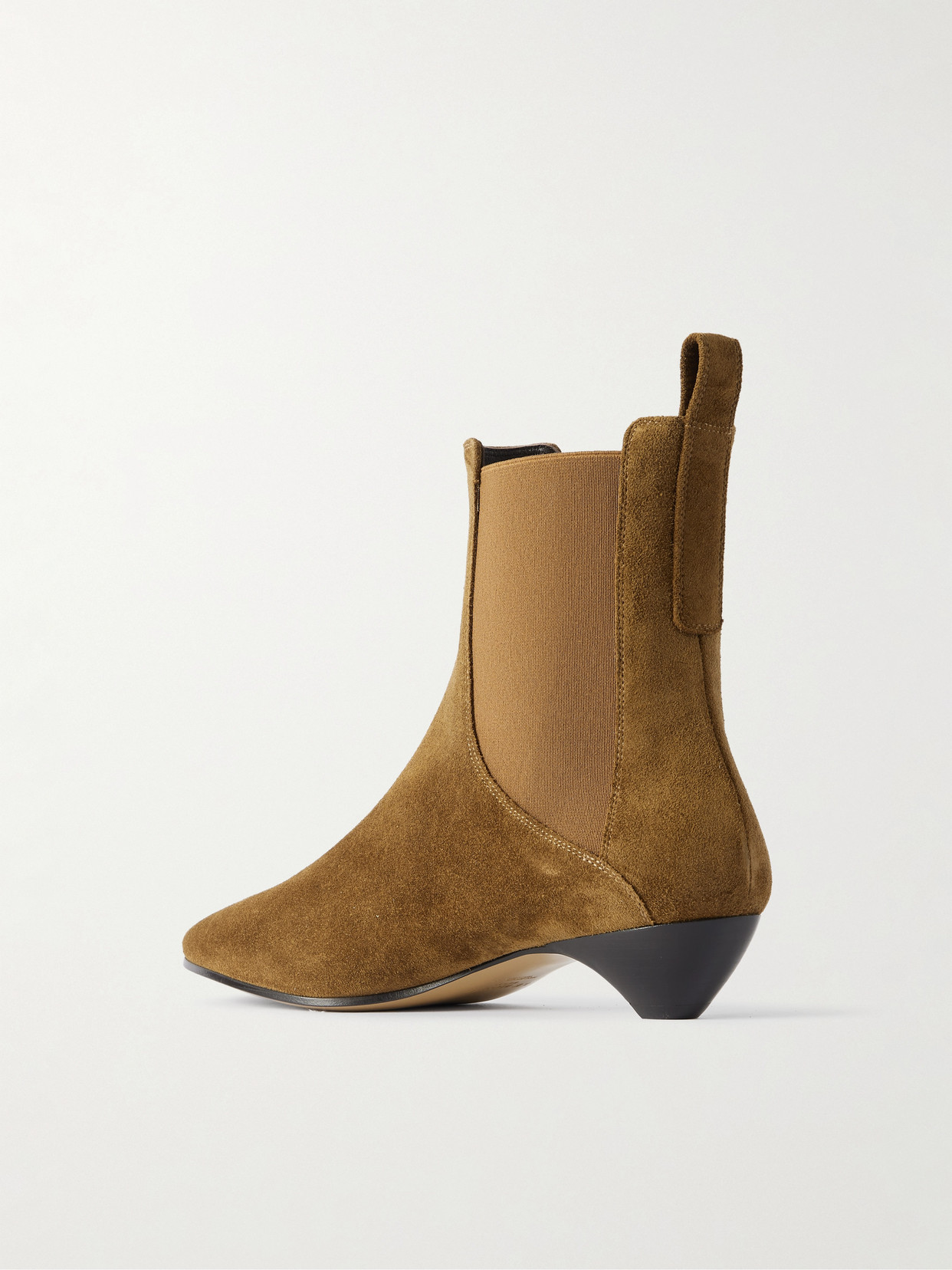 Le Monde Beryl Allegra Suede Chelsea Boots In Brown