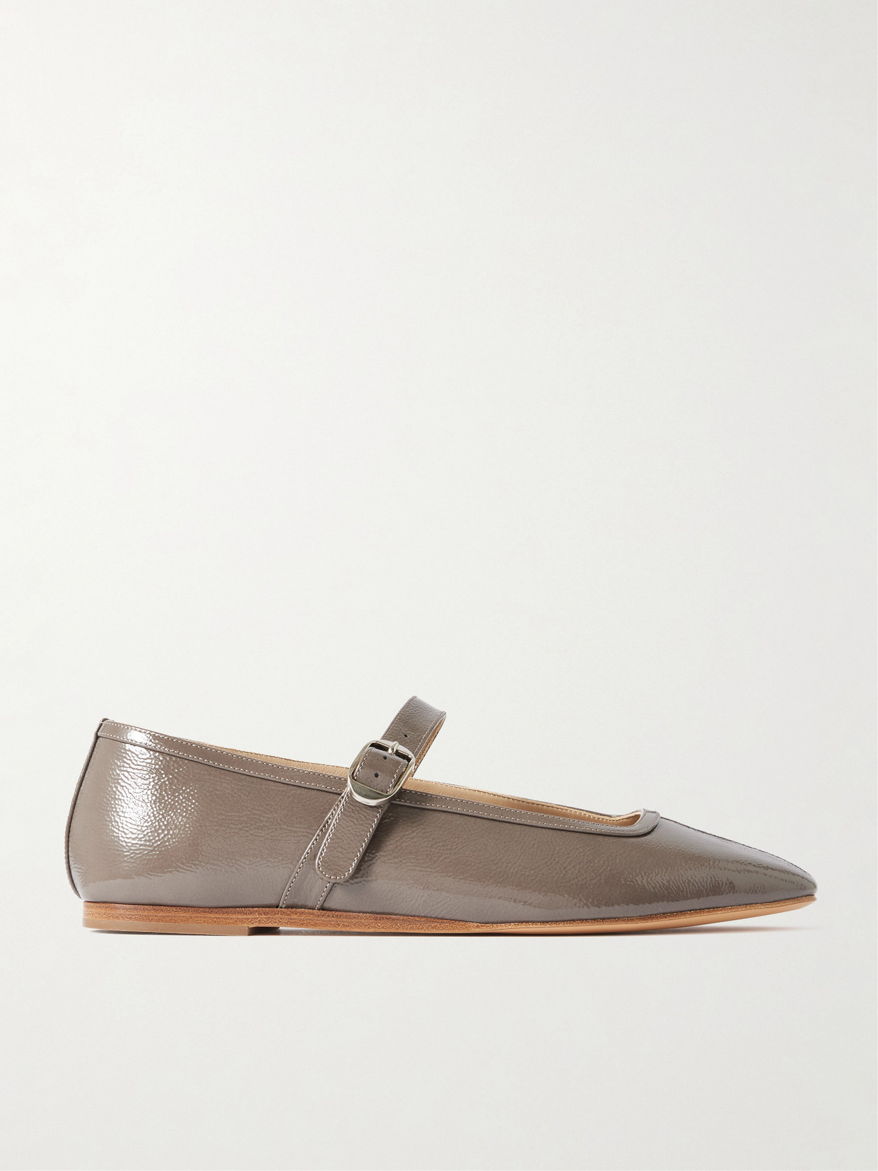 Le Monde Beryl Patent-leather Mary Jane Ballet Flats